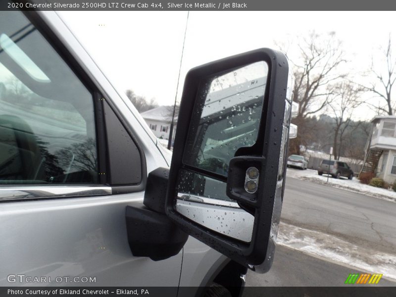 Silver Ice Metallic / Jet Black 2020 Chevrolet Silverado 2500HD LTZ Crew Cab 4x4
