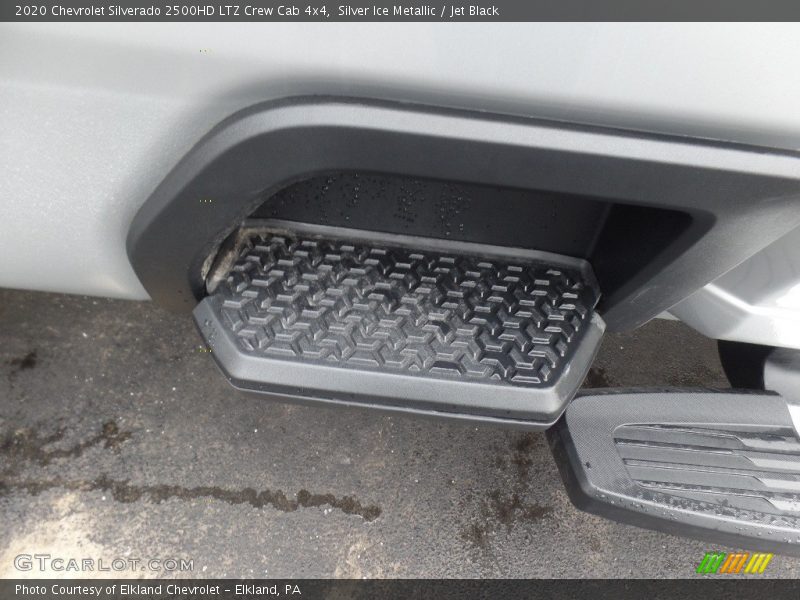 Silver Ice Metallic / Jet Black 2020 Chevrolet Silverado 2500HD LTZ Crew Cab 4x4