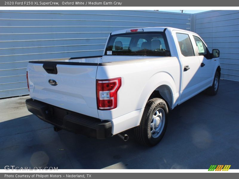 Oxford White / Medium Earth Gray 2020 Ford F150 XL SuperCrew