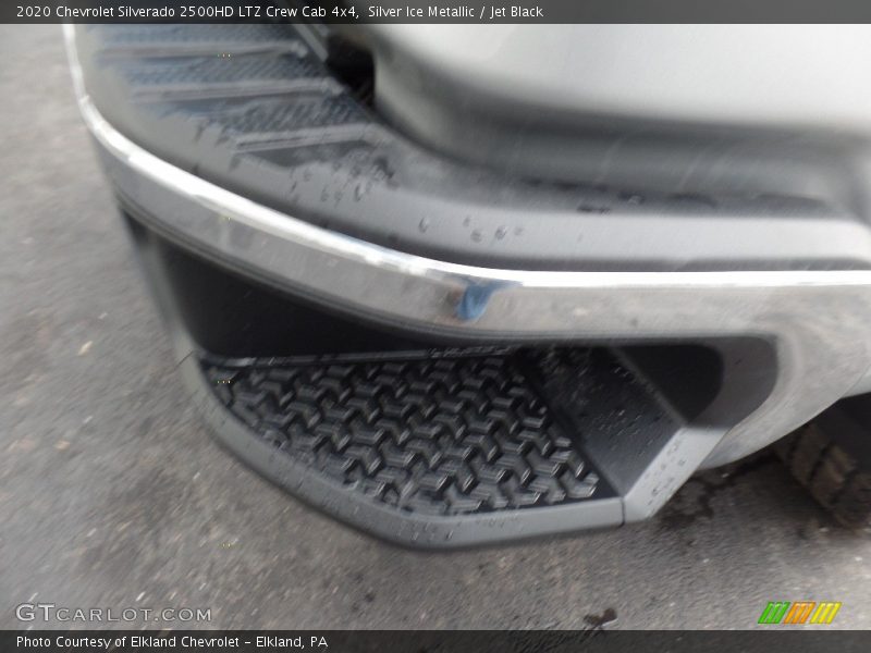 Silver Ice Metallic / Jet Black 2020 Chevrolet Silverado 2500HD LTZ Crew Cab 4x4