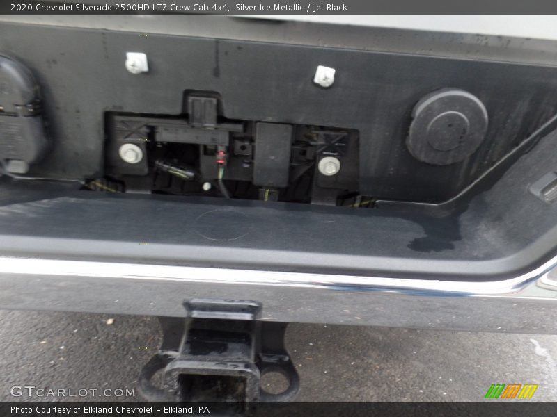 Silver Ice Metallic / Jet Black 2020 Chevrolet Silverado 2500HD LTZ Crew Cab 4x4