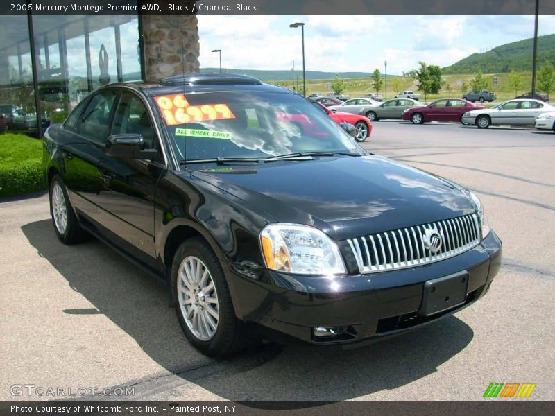 Black / Charcoal Black 2006 Mercury Montego Premier AWD
