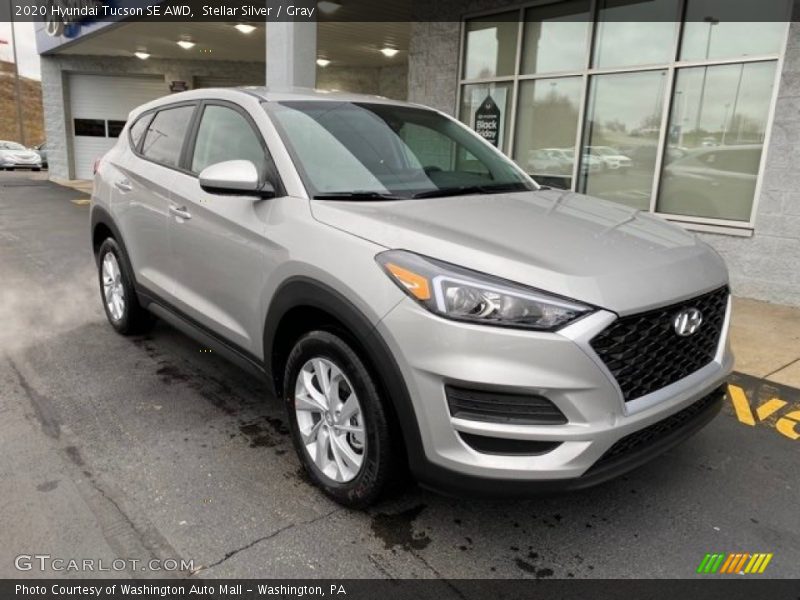 Front 3/4 View of 2020 Tucson SE AWD