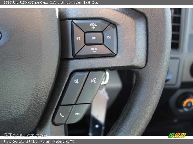 Oxford White / Medium Earth Gray 2020 Ford F150 XL SuperCrew