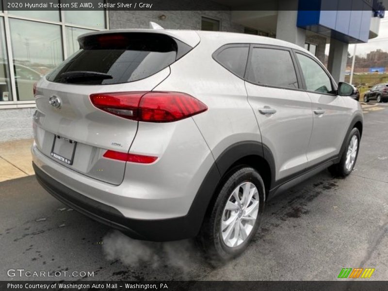 Stellar Silver / Gray 2020 Hyundai Tucson SE AWD