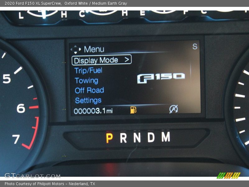 Oxford White / Medium Earth Gray 2020 Ford F150 XL SuperCrew