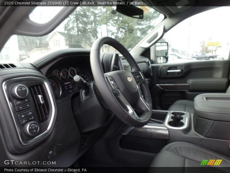 Silver Ice Metallic / Jet Black 2020 Chevrolet Silverado 2500HD LTZ Crew Cab 4x4