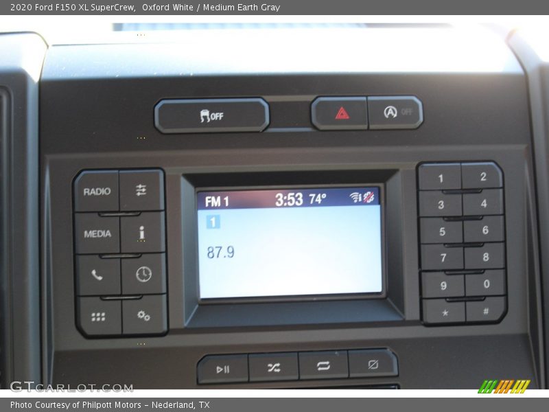Oxford White / Medium Earth Gray 2020 Ford F150 XL SuperCrew