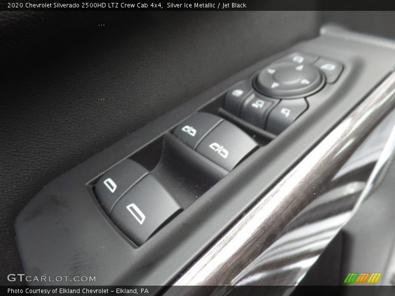 Silver Ice Metallic / Jet Black 2020 Chevrolet Silverado 2500HD LTZ Crew Cab 4x4
