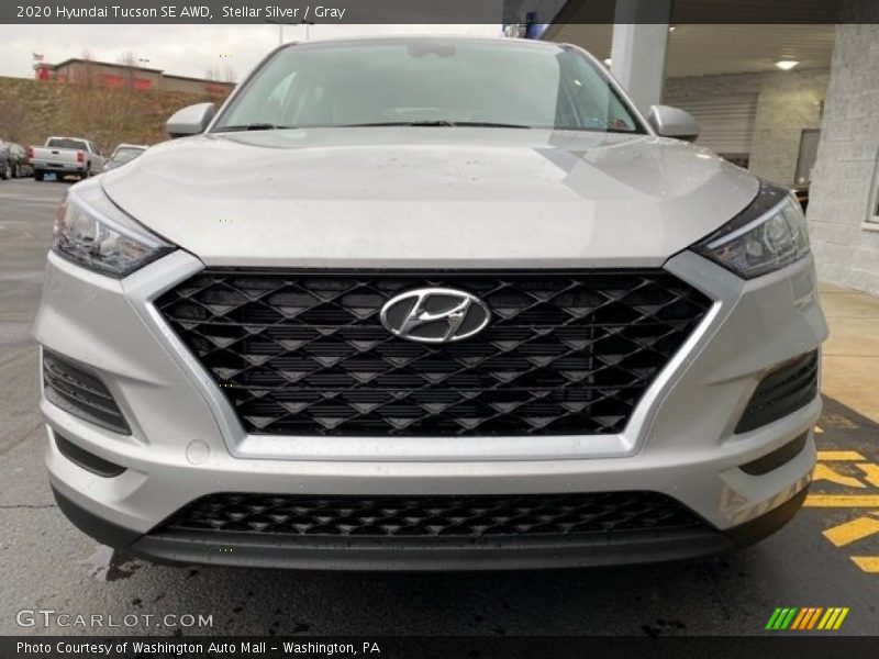 Stellar Silver / Gray 2020 Hyundai Tucson SE AWD