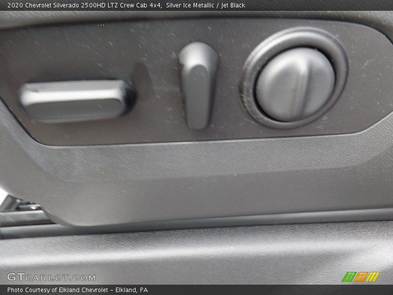 Silver Ice Metallic / Jet Black 2020 Chevrolet Silverado 2500HD LTZ Crew Cab 4x4