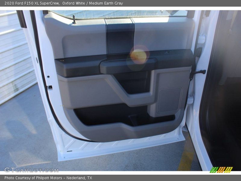 Oxford White / Medium Earth Gray 2020 Ford F150 XL SuperCrew