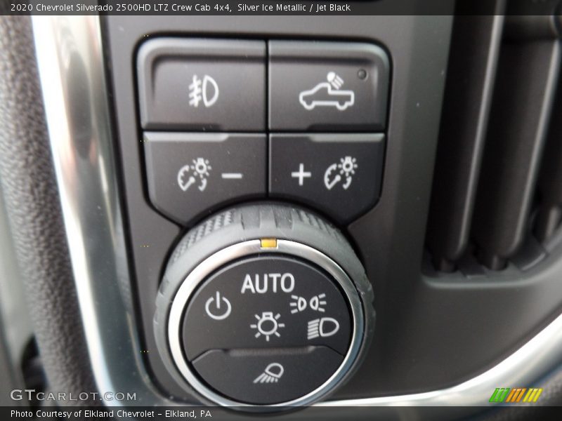 Silver Ice Metallic / Jet Black 2020 Chevrolet Silverado 2500HD LTZ Crew Cab 4x4