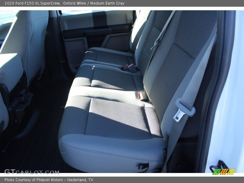 Oxford White / Medium Earth Gray 2020 Ford F150 XL SuperCrew