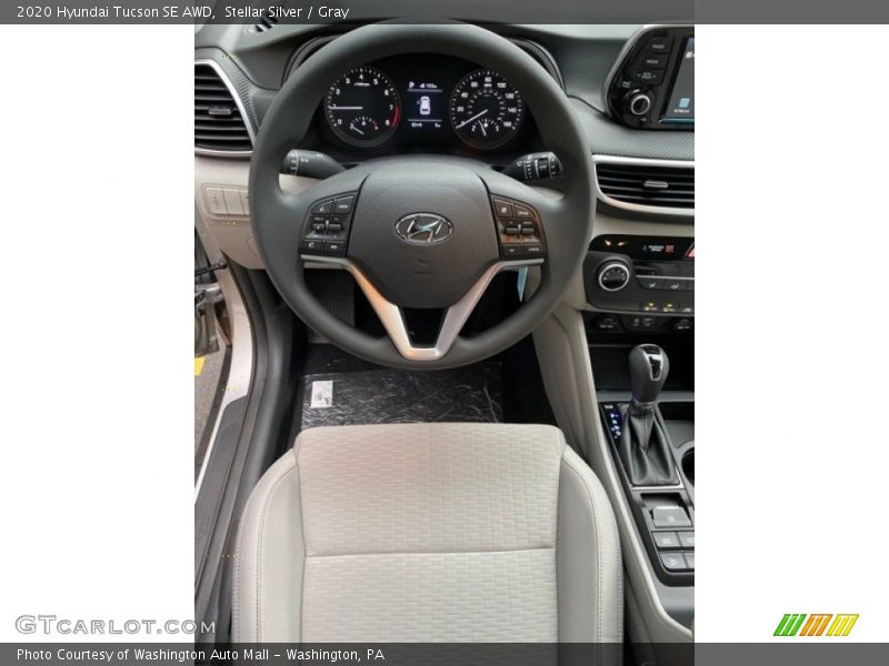 Stellar Silver / Gray 2020 Hyundai Tucson SE AWD