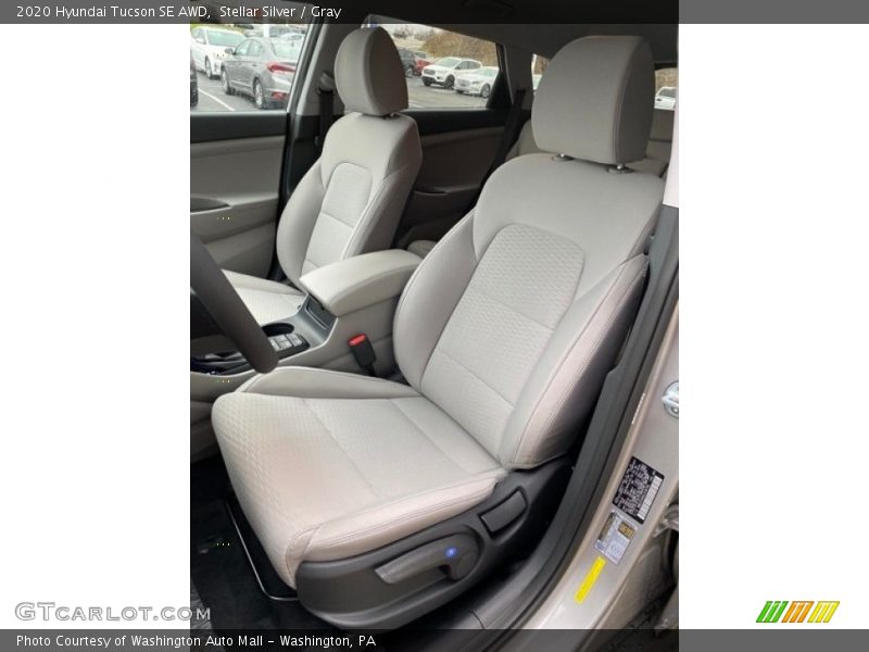 Stellar Silver / Gray 2020 Hyundai Tucson SE AWD