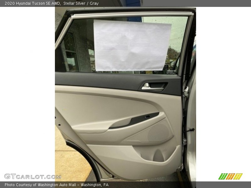 Stellar Silver / Gray 2020 Hyundai Tucson SE AWD