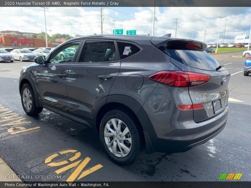 Magnetic Force Metallic / Gray 2020 Hyundai Tucson SE AWD