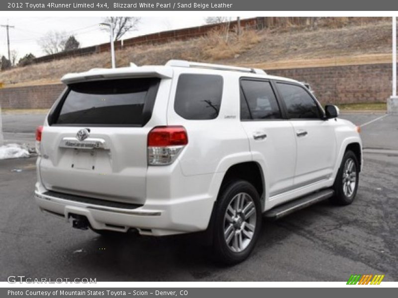 Blizzard White Pearl / Sand Beige Leather 2012 Toyota 4Runner Limited 4x4