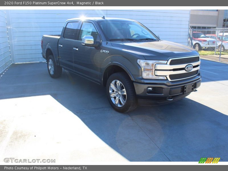 Magnetic / Black 2020 Ford F150 Platinum SuperCrew 4x4