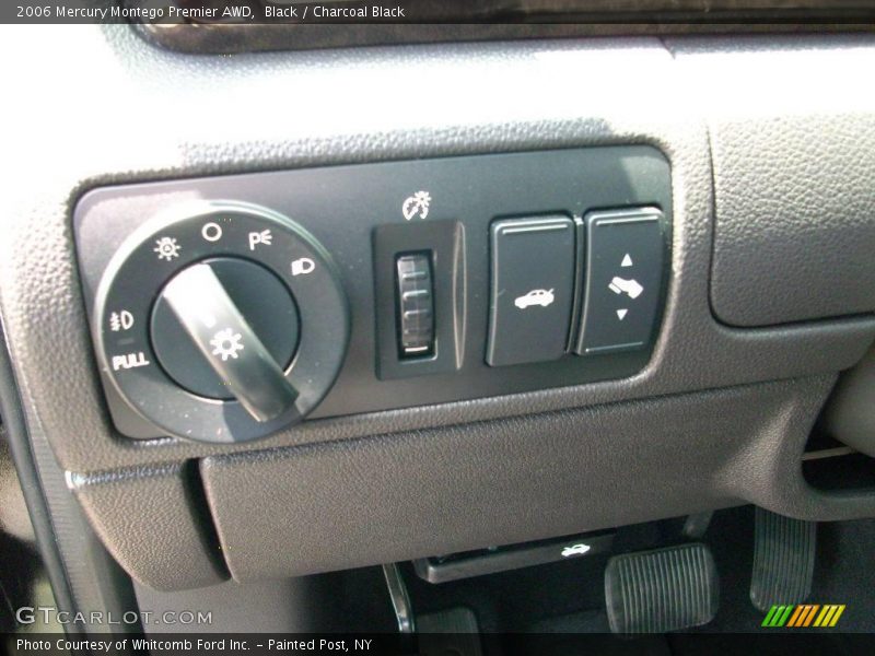 Black / Charcoal Black 2006 Mercury Montego Premier AWD