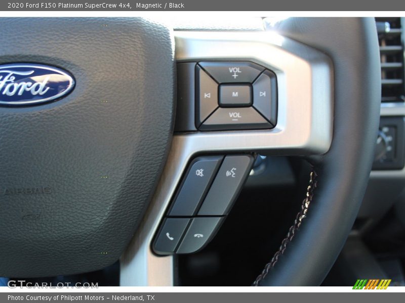Magnetic / Black 2020 Ford F150 Platinum SuperCrew 4x4