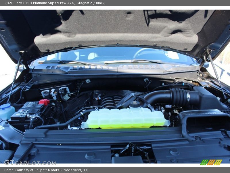 Magnetic / Black 2020 Ford F150 Platinum SuperCrew 4x4