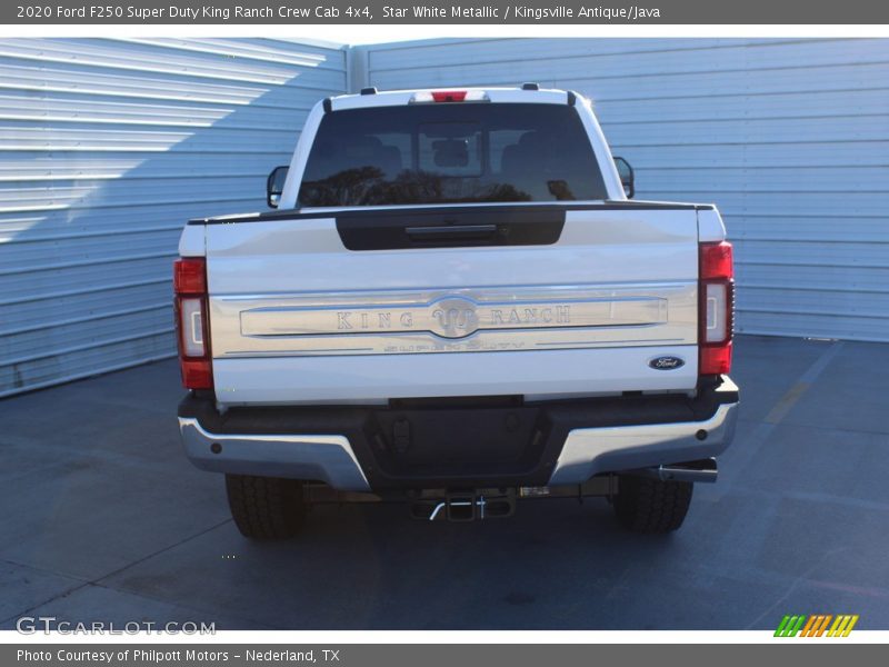 Star White Metallic / Kingsville Antique/Java 2020 Ford F250 Super Duty King Ranch Crew Cab 4x4