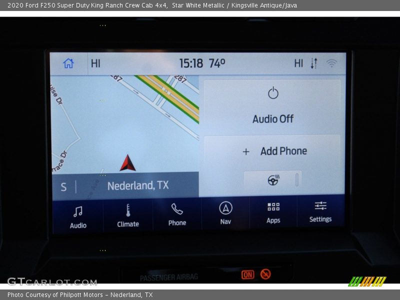 Star White Metallic / Kingsville Antique/Java 2020 Ford F250 Super Duty King Ranch Crew Cab 4x4
