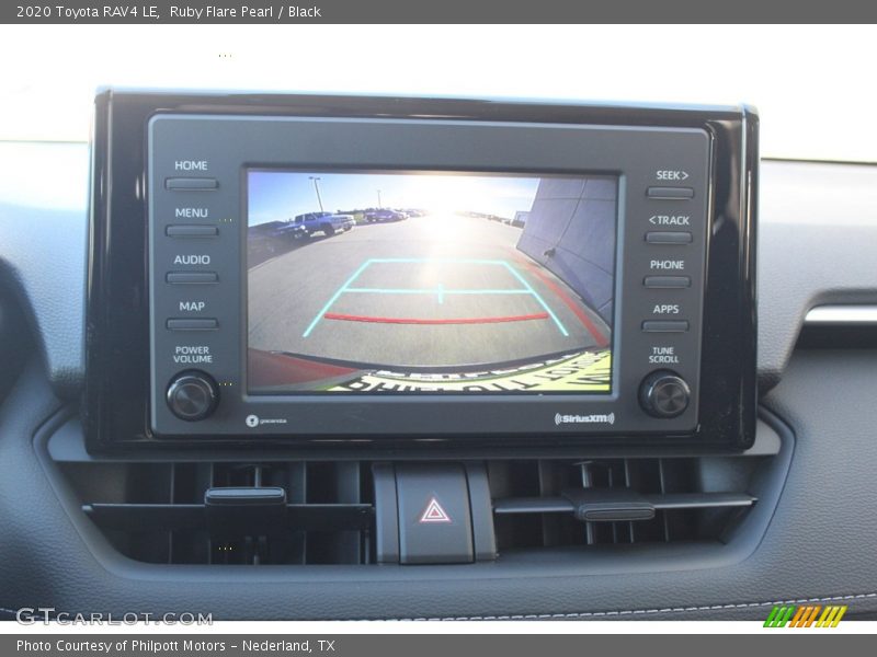 Ruby Flare Pearl / Black 2020 Toyota RAV4 LE