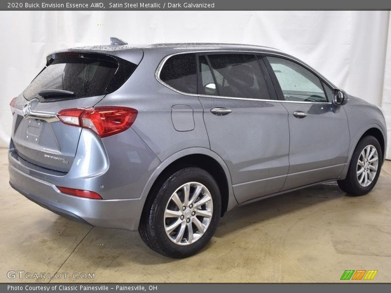 Satin Steel Metallic / Dark Galvanized 2020 Buick Envision Essence AWD