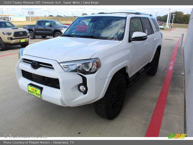 Super White / Sand Beige 2020 Toyota 4Runner SR5 Premium 4x4
