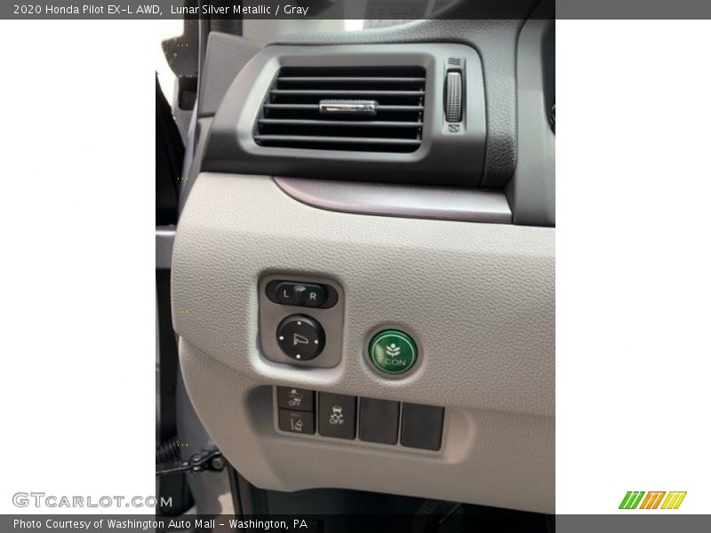 Lunar Silver Metallic / Gray 2020 Honda Pilot EX-L AWD