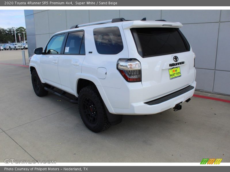 Super White / Sand Beige 2020 Toyota 4Runner SR5 Premium 4x4