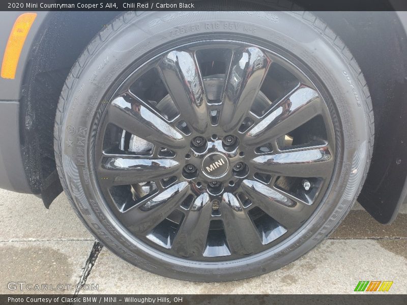 Chili Red / Carbon Black 2020 Mini Countryman Cooper S All4