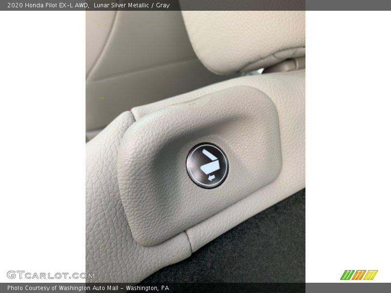 Lunar Silver Metallic / Gray 2020 Honda Pilot EX-L AWD