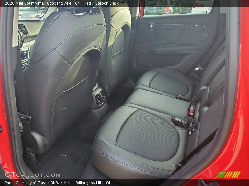 Rear Seat of 2020 Countryman Cooper S All4