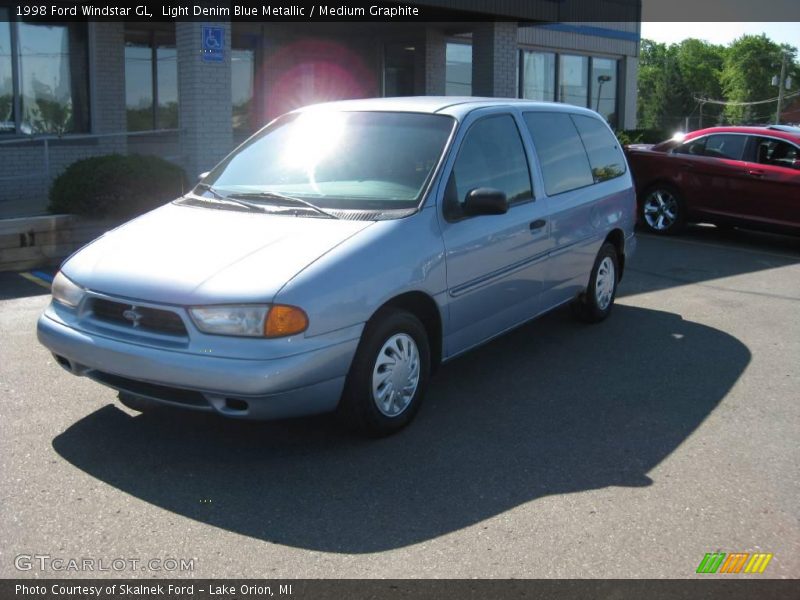 Light Denim Blue Metallic / Medium Graphite 1998 Ford Windstar GL