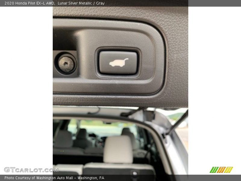Lunar Silver Metallic / Gray 2020 Honda Pilot EX-L AWD