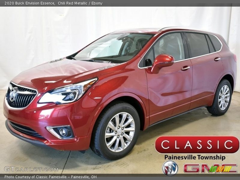 Chili Red Metallic / Ebony 2020 Buick Envision Essence
