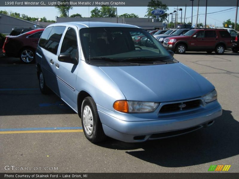 Light Denim Blue Metallic / Medium Graphite 1998 Ford Windstar GL