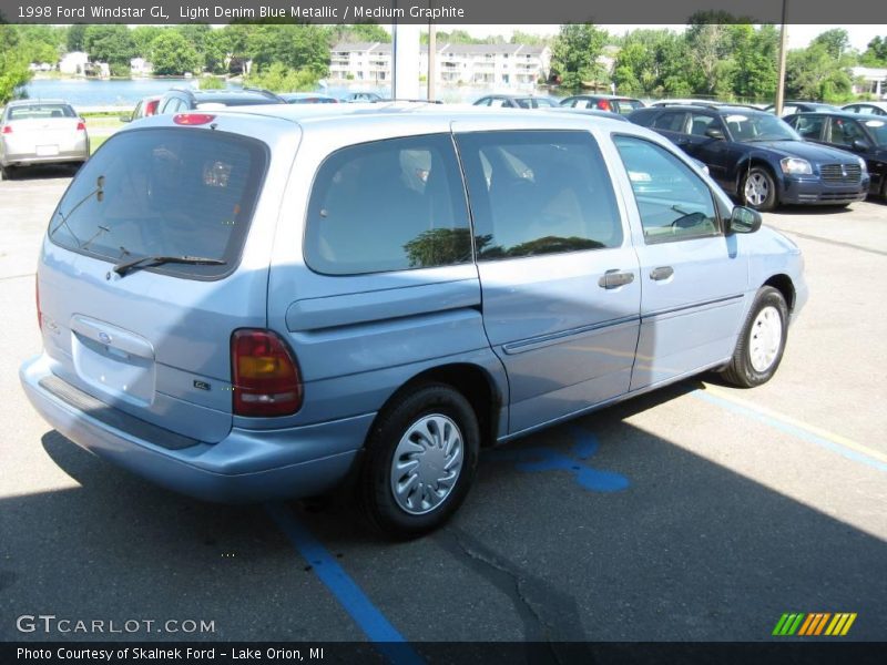 Light Denim Blue Metallic / Medium Graphite 1998 Ford Windstar GL