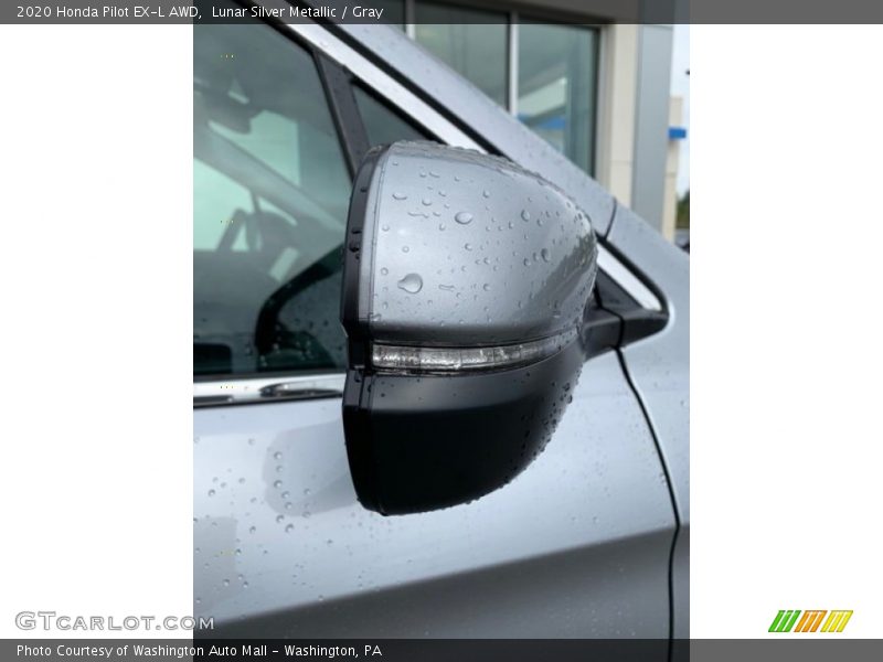 Lunar Silver Metallic / Gray 2020 Honda Pilot EX-L AWD