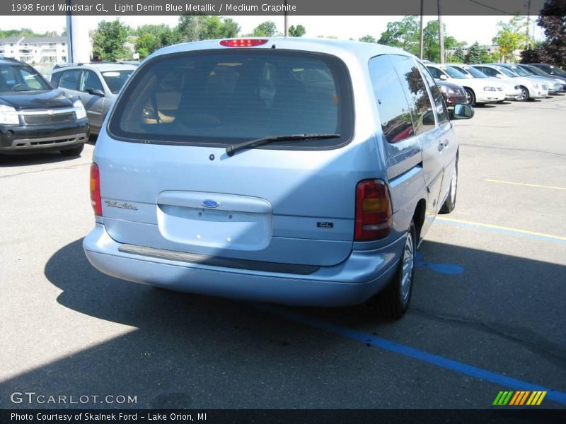 Light Denim Blue Metallic / Medium Graphite 1998 Ford Windstar GL