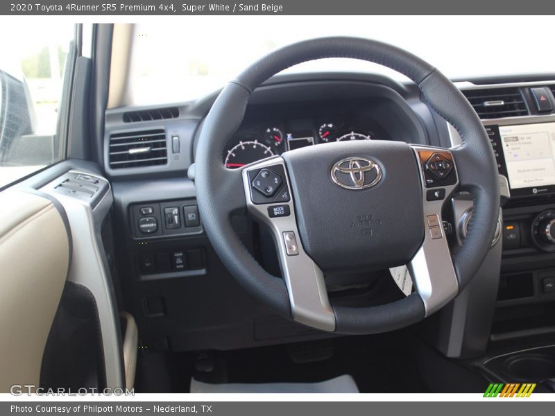Super White / Sand Beige 2020 Toyota 4Runner SR5 Premium 4x4