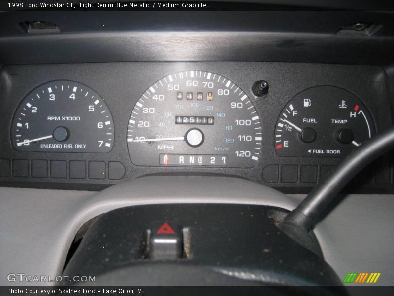 Light Denim Blue Metallic / Medium Graphite 1998 Ford Windstar GL