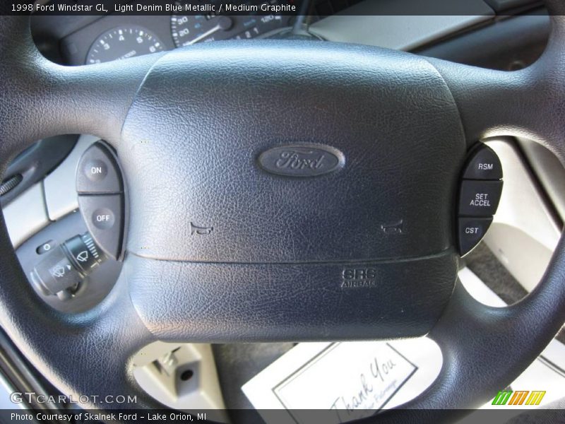 Light Denim Blue Metallic / Medium Graphite 1998 Ford Windstar GL