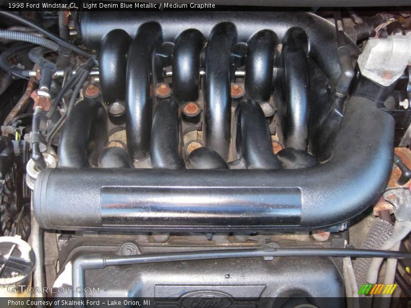 Light Denim Blue Metallic / Medium Graphite 1998 Ford Windstar GL