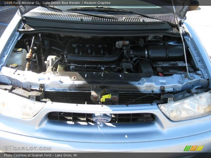 Light Denim Blue Metallic / Medium Graphite 1998 Ford Windstar GL