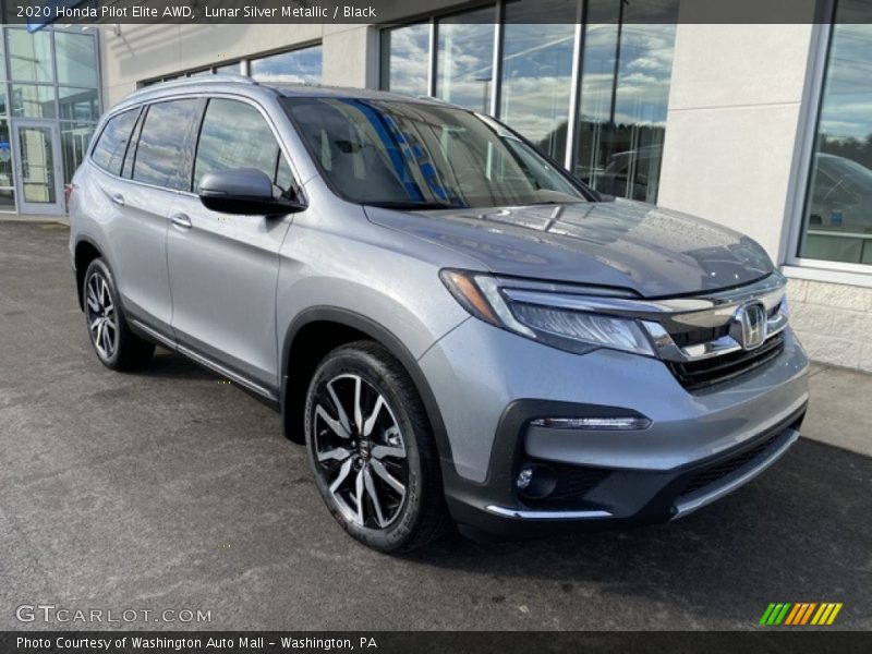 Front 3/4 View of 2020 Pilot Elite AWD